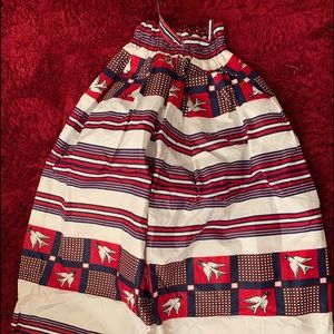 Long African skirts